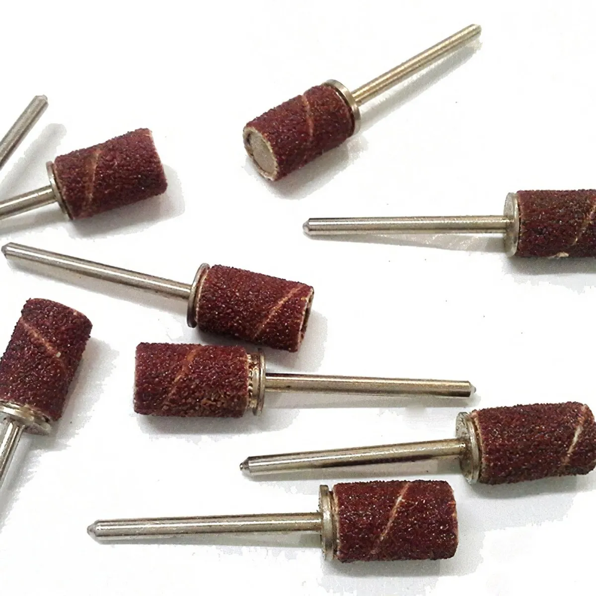 100pcs/pack Nail Art Drill Sanding Bands for Manicure Pedicure Nail Drill Machine with degree 80