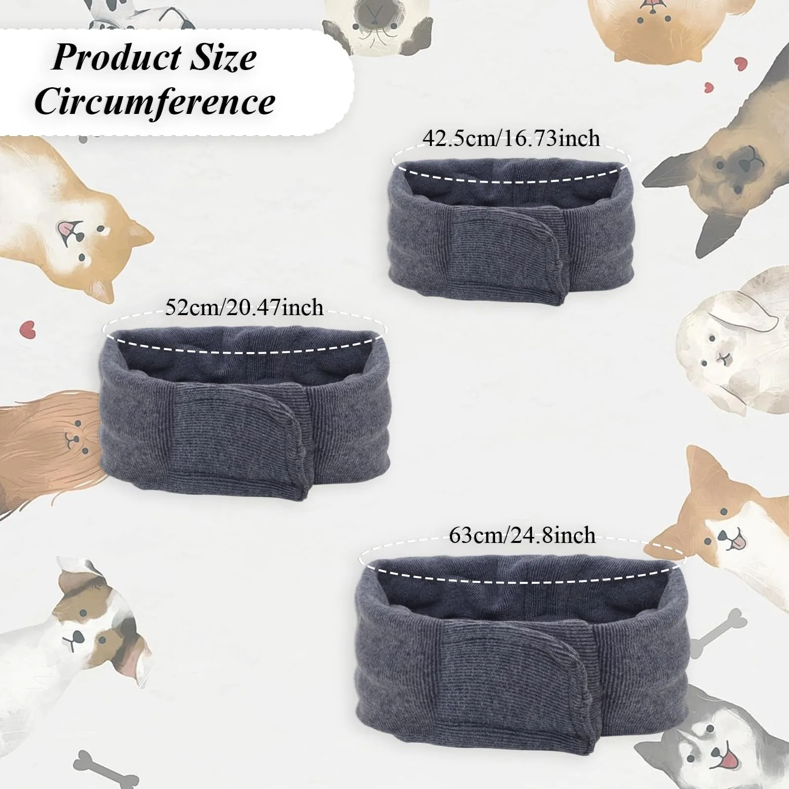 1Pcs Dog Ear Muffs Noise Protection Dog Calming Hoodie No Shake Ear Wrap Dog Ear Covers for Blow Drying Anxiety Relief Calming Dog Hematoma Ear Wrap Happy Hoodie for Dogs Dog Ear Cover for Bath Small