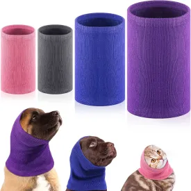 4 Pieces For Pet Dog Ear Scarf For Calming Pet
