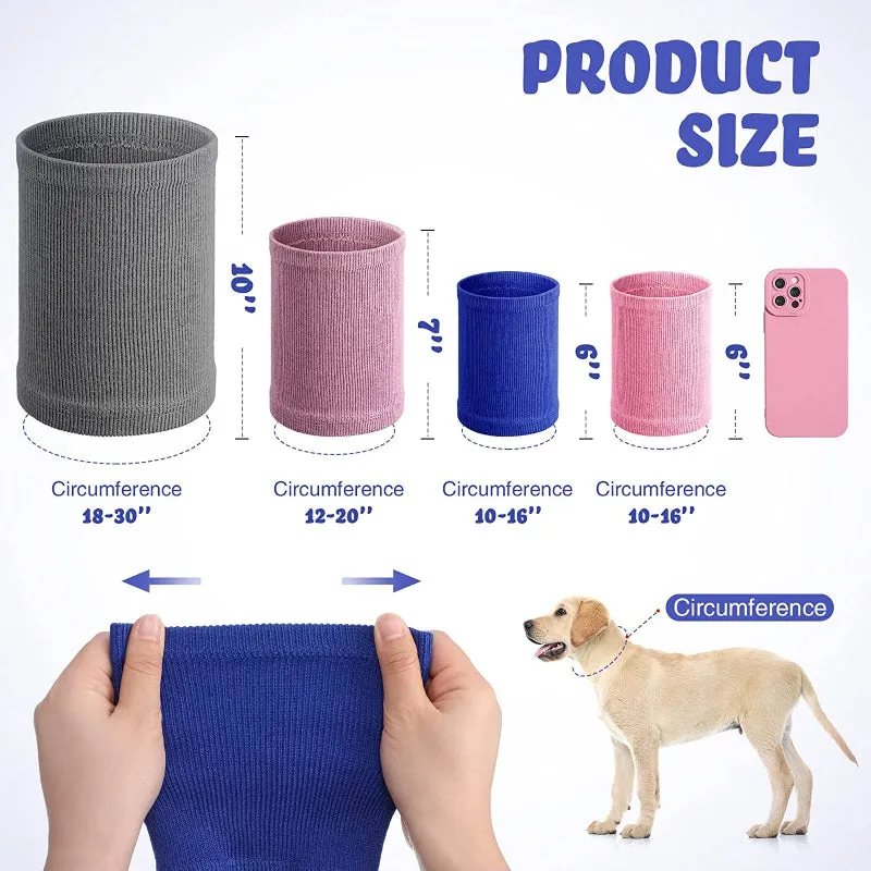 4 Pieces For Pet Dog Ear Scarf For Calming Pet