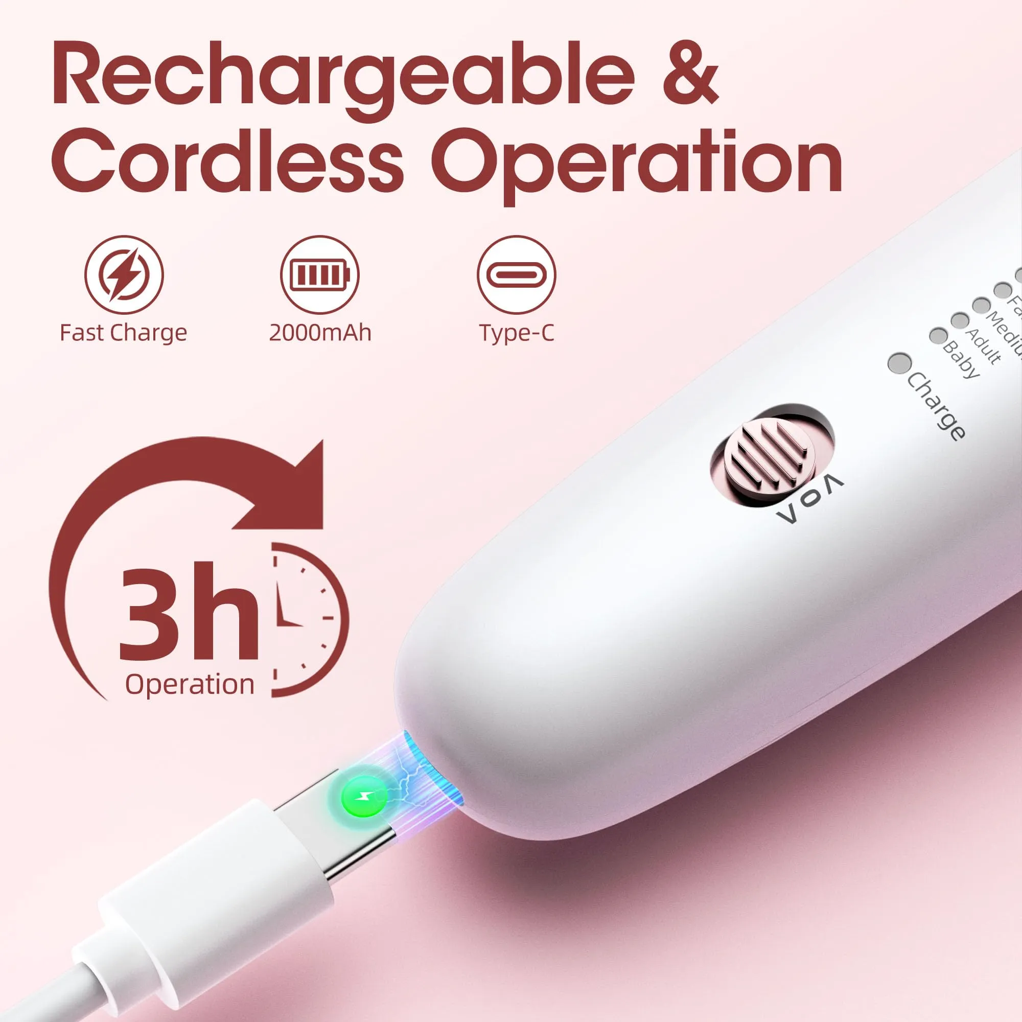 7d24hcare Cordless Electric Nail File Set, Portable Electric Nail Drill Machine,Professional Manicure Pedicure Kit, 5 Speeds Hand Foot Care Tool for Calluses, Thick Nails, Grind, Trim, Polish