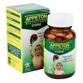 Appeton Multivitamin Lysine 60tab