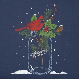 Cardinal Holiday Jar