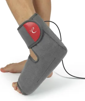 Comfytemp Foot Heating Pad for Plantar Fasciitis, Foot Pain Relief Products for Achilles Tendonitis Sprained Ankle Heel Spur, Heated Ankle Wrap Warmer with 3 Heat and Time Sets