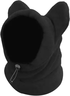 Dog Winter Hats Dog Headwear Windbreak Dog Ears Cover Neck Warmer Scarf for Small, Medium, Large Dogs Cat Small Animal Training, S
