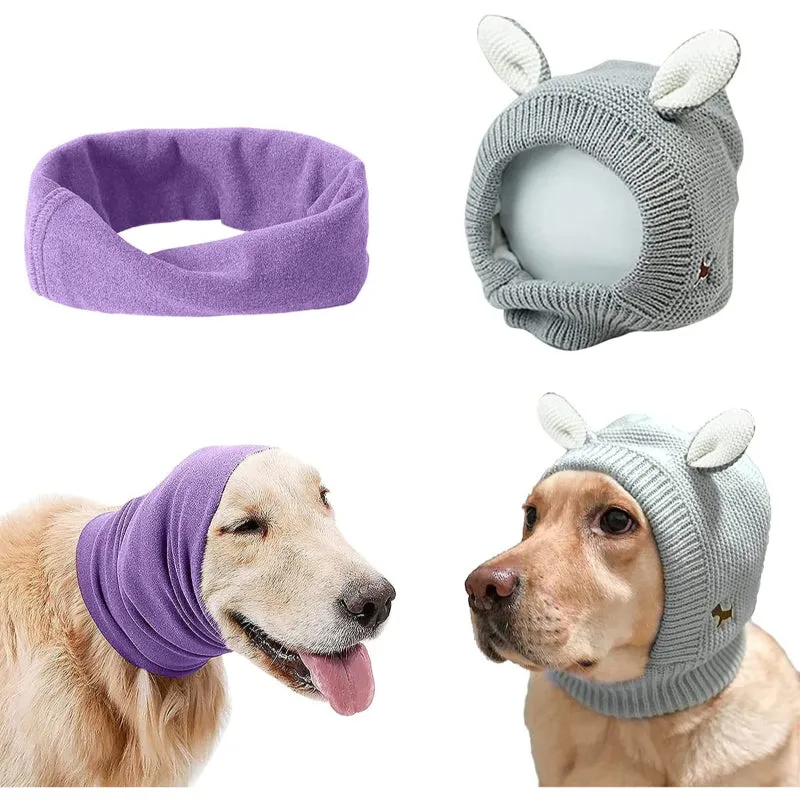 Ears For Dogs Barking Dog Ear Covers Muffs Snood For Noise