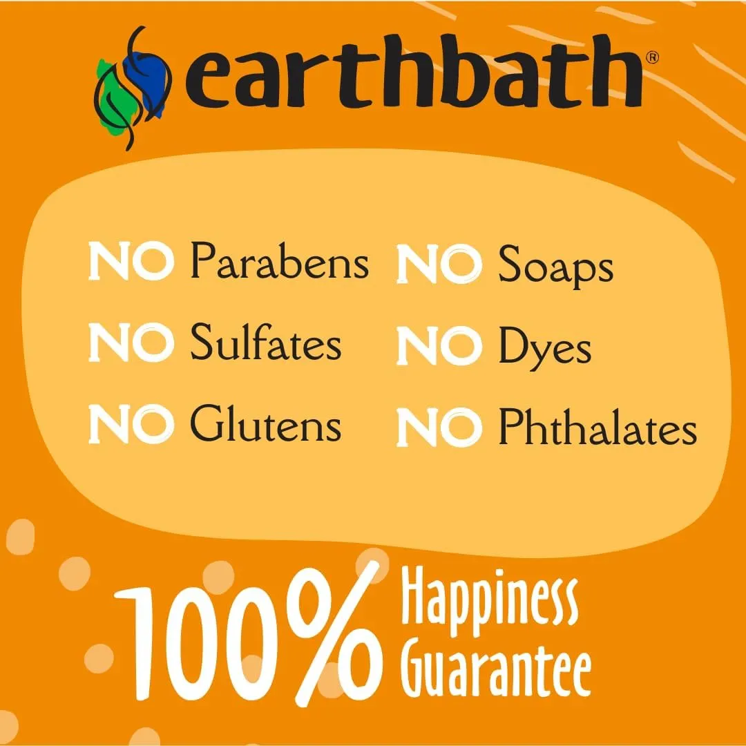 earthbath Dog Ear Wipes - Gentle Dog Ear Cleaner, Best Pet Wipes for Dogs & Cats, Made in USA, Cruelty-Free Dog Wipes, Keep Your Pet's Ears Naturally Clear & Infection Free - 30 Count (1 Pack)