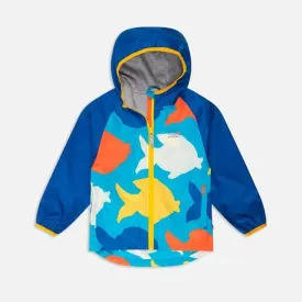 EcoLight Jacket Lined (Blue Fish) (11-12 Years)