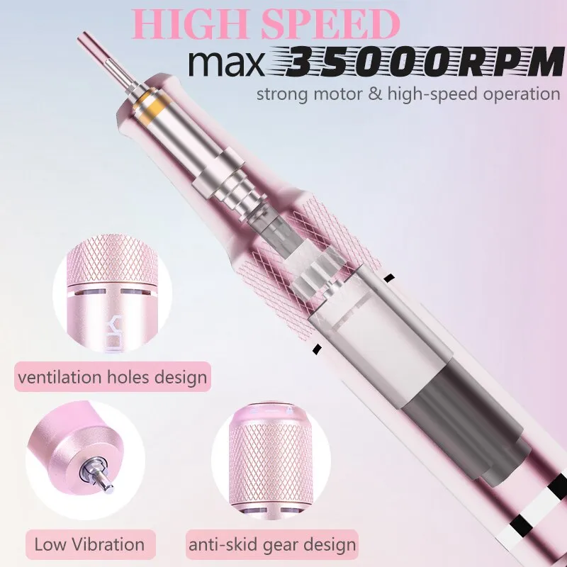 Electric Nail Drill Machine 35000RPM