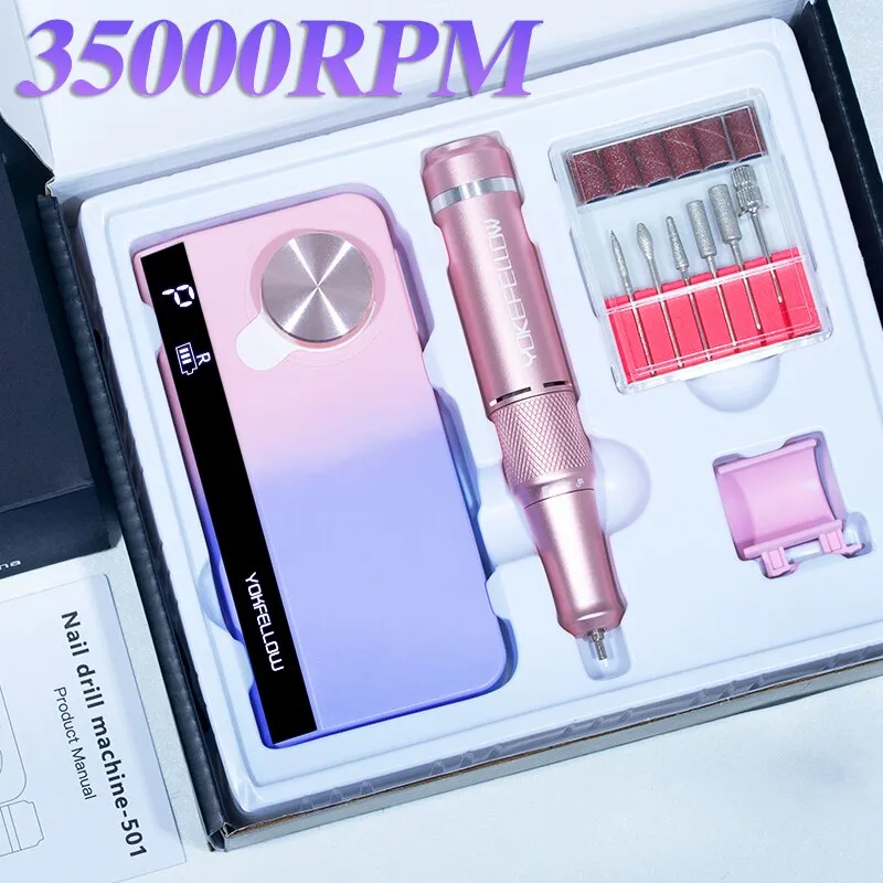 Electric Nail Drill Machine 35000RPM