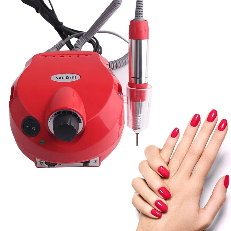 Electric Nail Grinder 10W with 25000 RPM, EU Plug, ABS Material