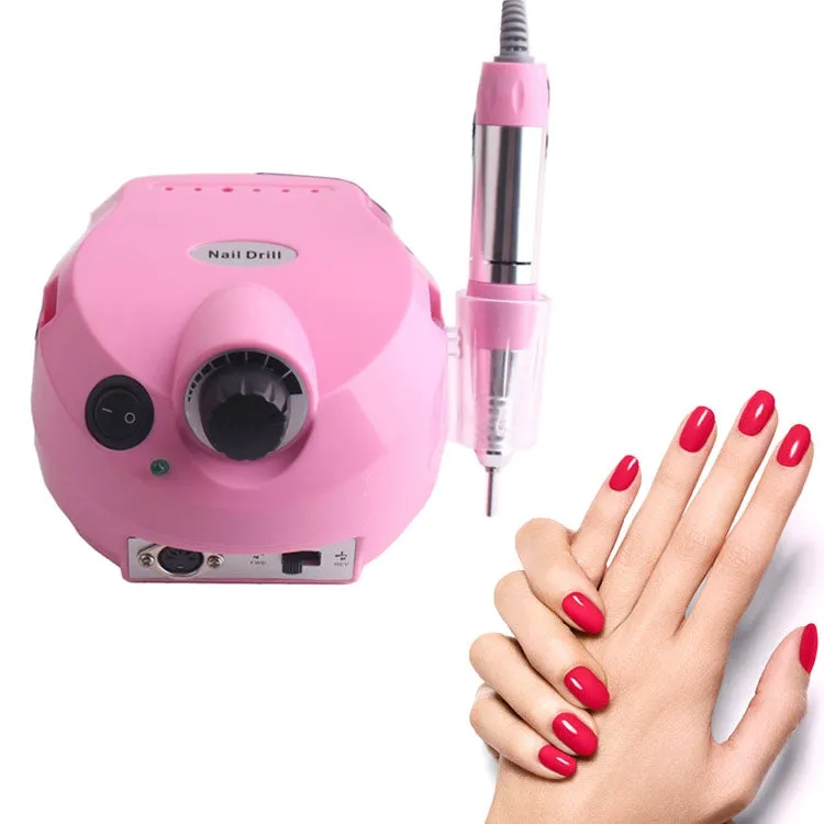 Electric Nail Grinder 10W with 25000 RPM, EU Plug, ABS Material
