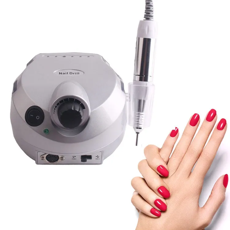 Electric Nail Grinder 10W with 25000 RPM, EU Plug, ABS Material