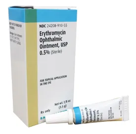 Erythromycin 0.5% Ophthalmic Ointment (3.5g)