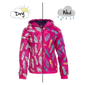 Feather Colour Changing Raincoat