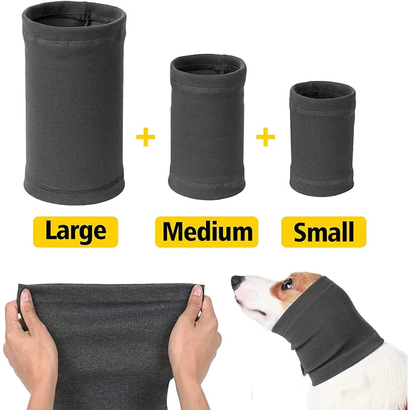 Hat For Dogs And Cats Dog Ear Muffs Dog Snood For Relief And Calming Suitable For Wearing In Bathing Grooming Dog Ear Noise