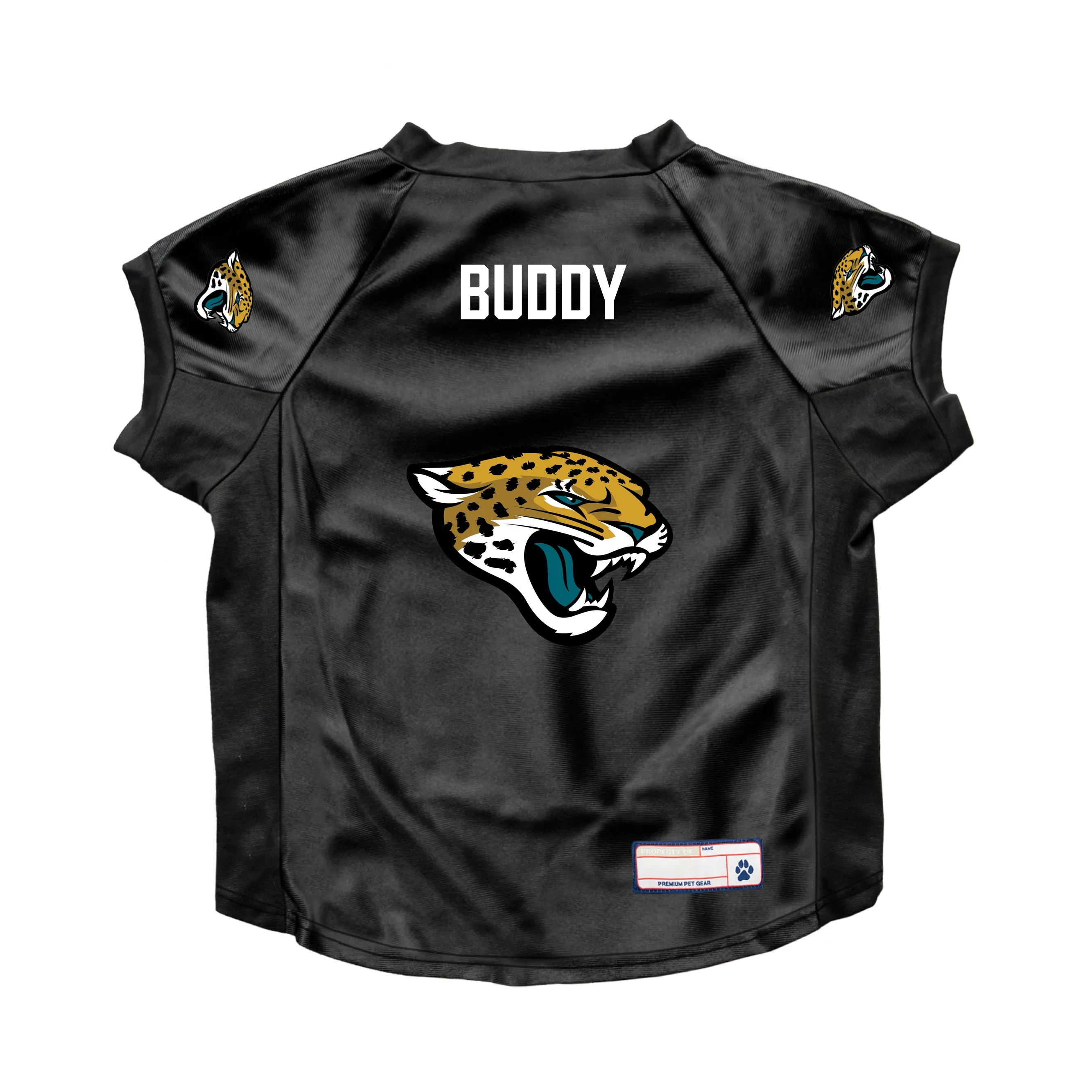 Jacksonville Jaguars Big Custom Pet Stretch Jersey