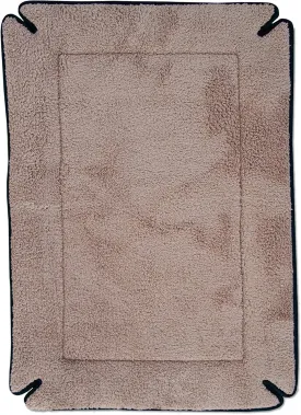 K&H Pet Products Memory Foam Crate Pad for Pets Mocha X-Large 32 X 48 Inches