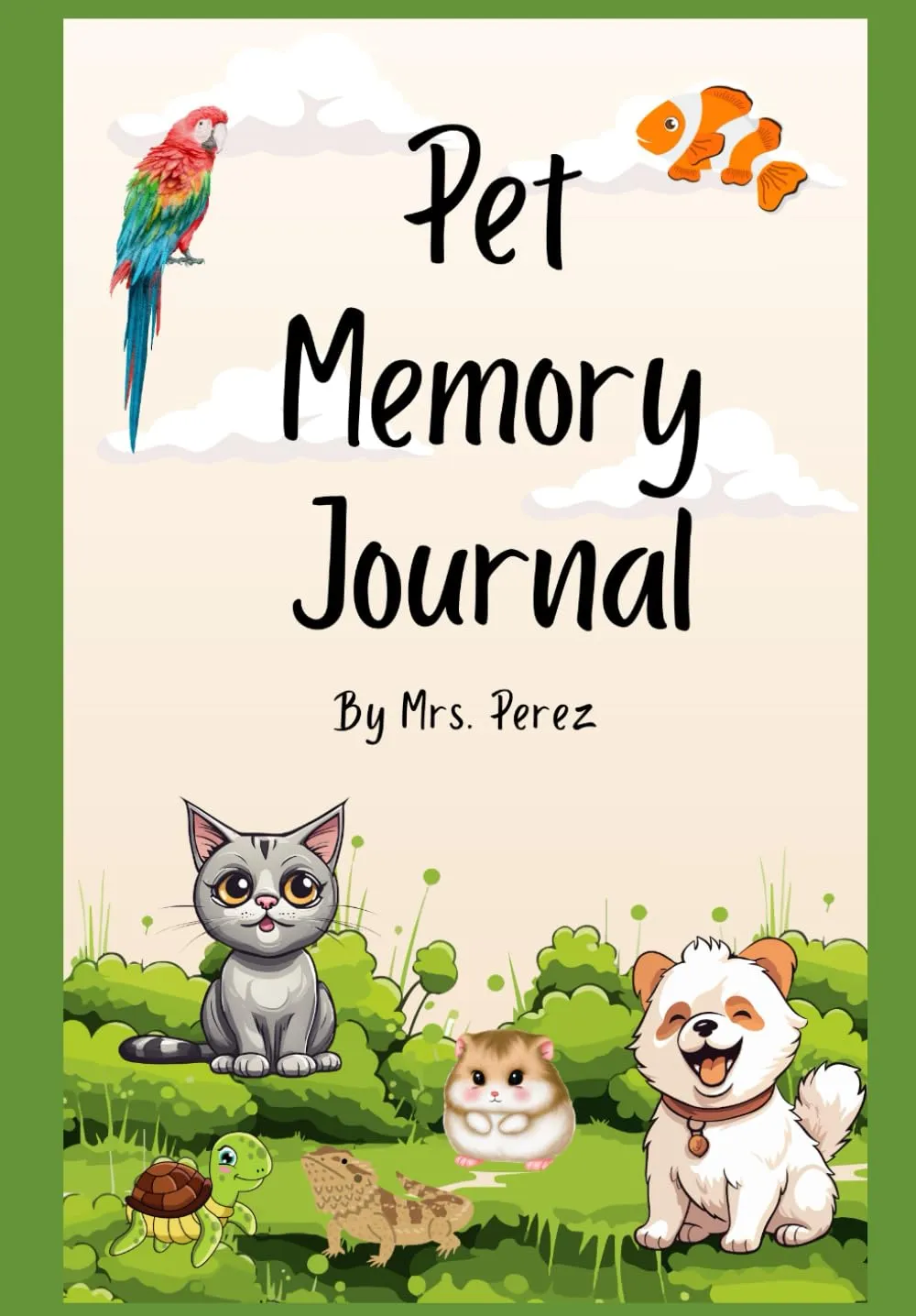 My Pet Memory Journal Paperback  March 3, 2025