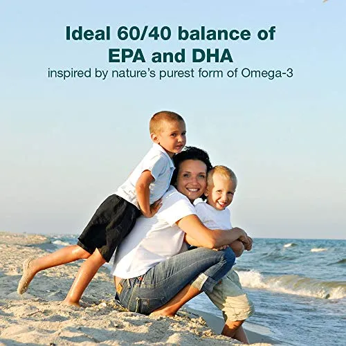 Perfect Omega Fish Oil Supplement by Therabotanics - EPA & DHA – High Absorption, Concentrated Omega 3 for Heart, Brain, Eye, & Metabolic Health. Alaskan Fish Oil Softgels - 30 Count (Pack of 1)