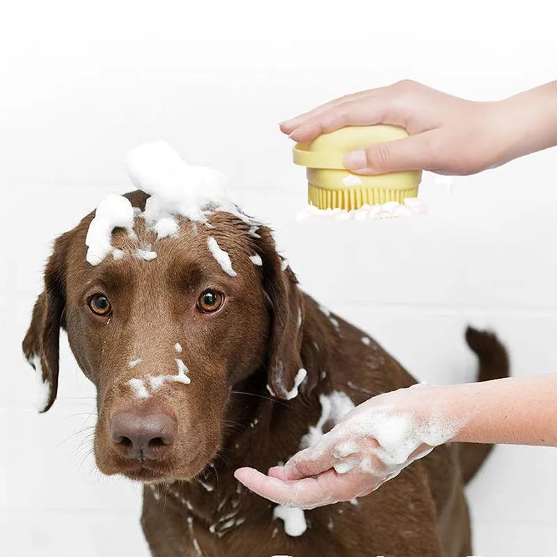 Pet Bath Soft Brush for your Dog
