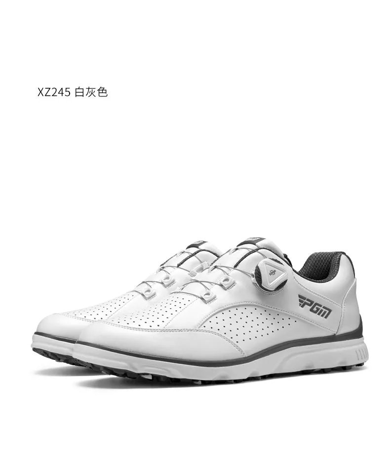 PGM XZ245 golf course shoes wholesale custom made blank golf shoes