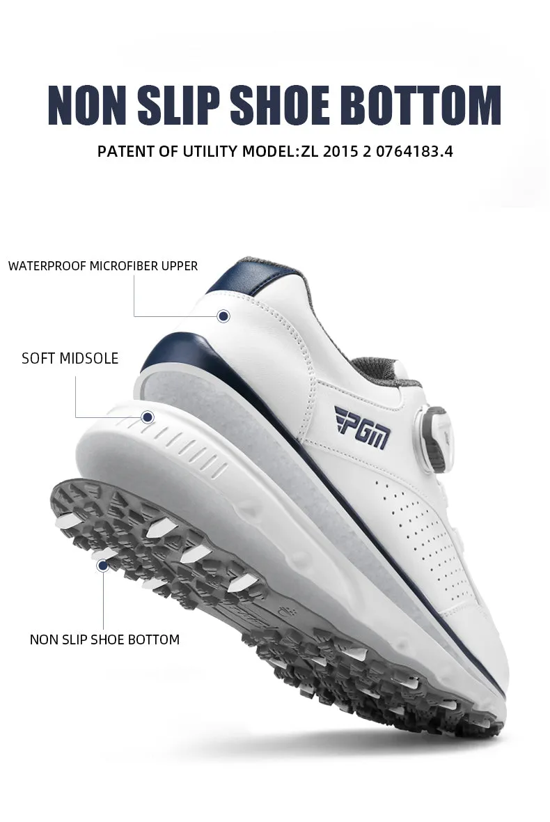 PGM XZ245 golf course shoes wholesale custom made blank golf shoes