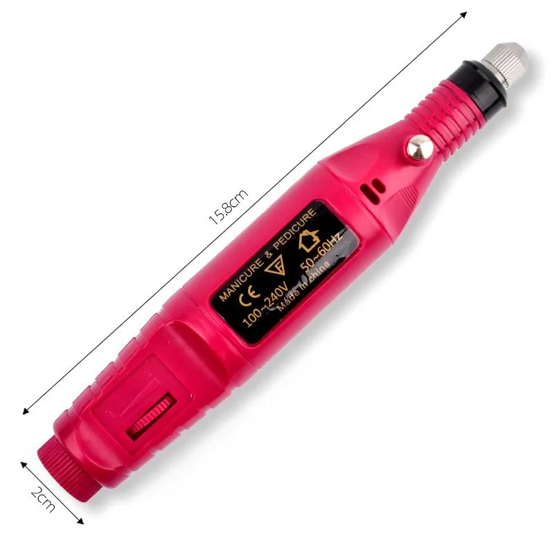 Portable Electric Nail File Drill Machine Kit