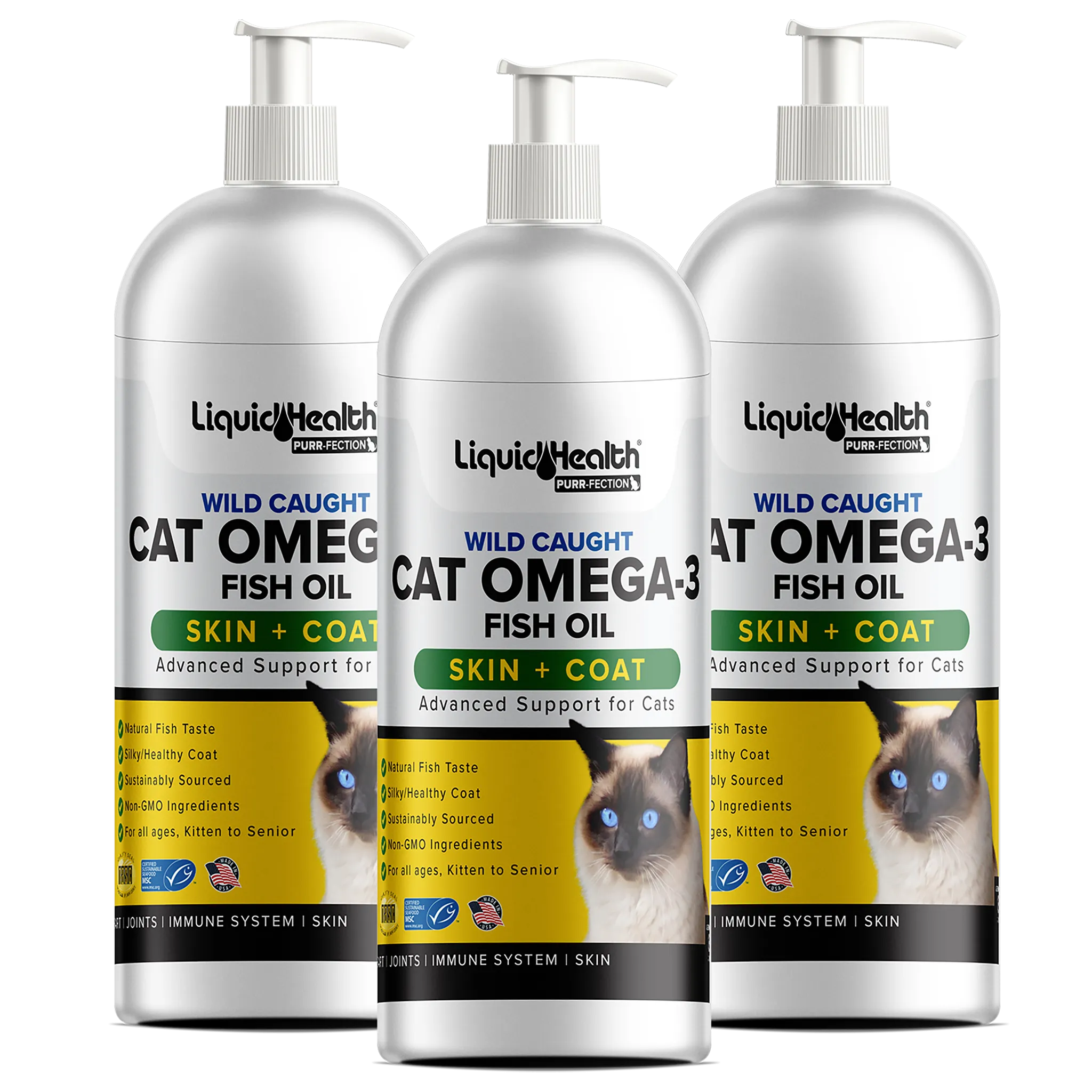 Purr-Fection Omega-3 Fish Oil For Cats