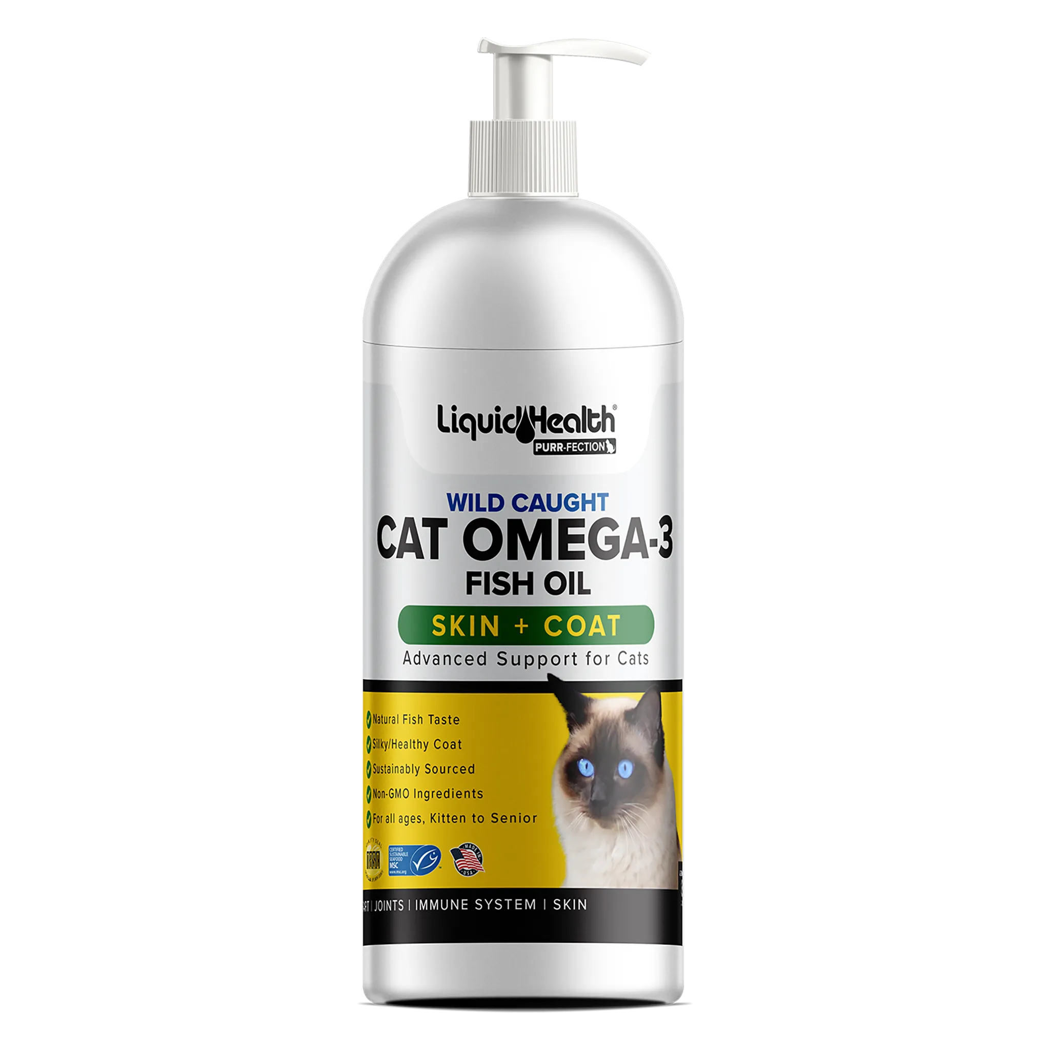 Purr-Fection Omega-3 Fish Oil For Cats