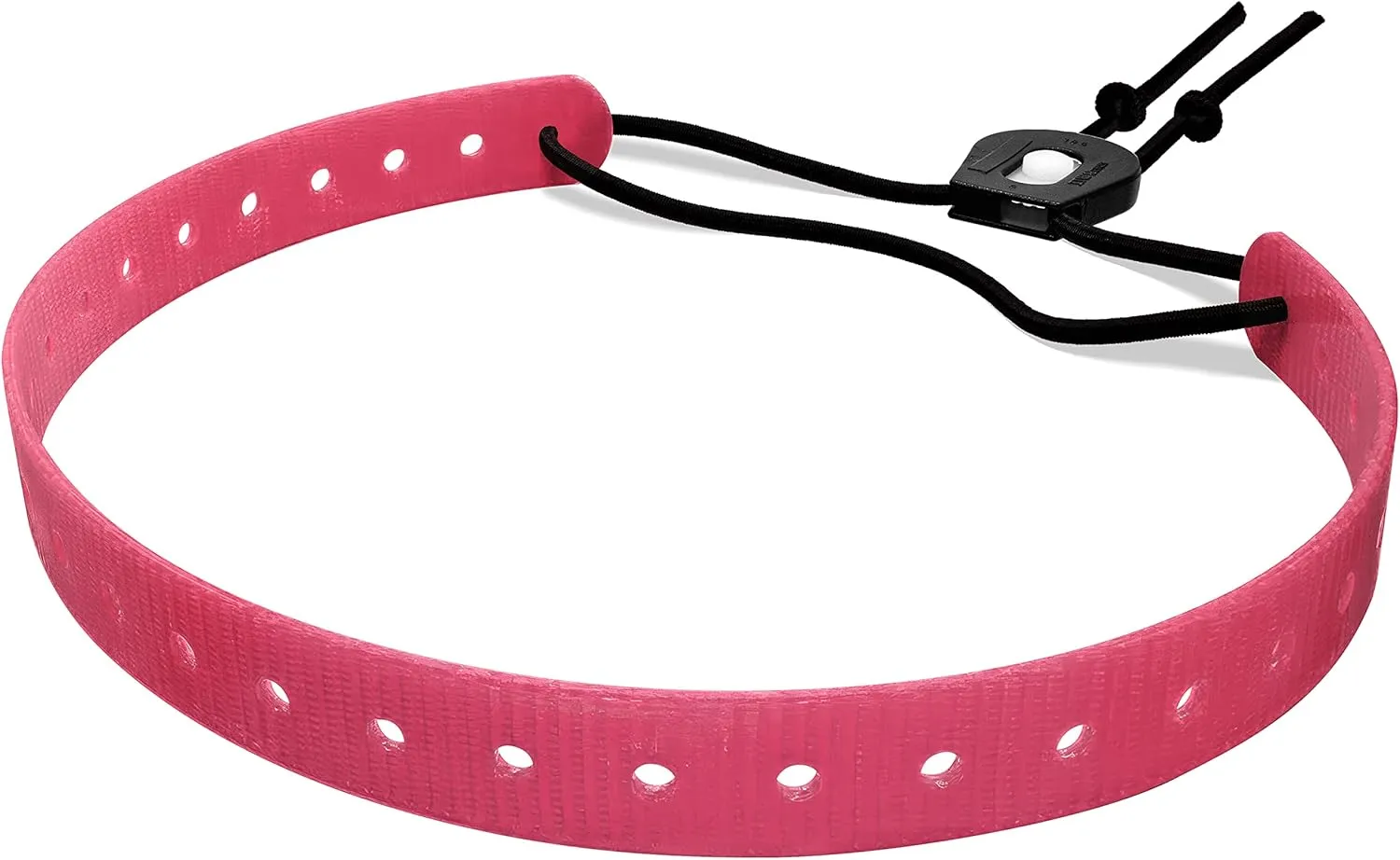 Replacement 3/4" Biothane Bungee Dog Collar Strap Pink - Compatible with E-Collar and Dogtra Remote Training Collars, Adjustable for All Dog Neck Sizes - Wheel Lock Secure - Made in The USA