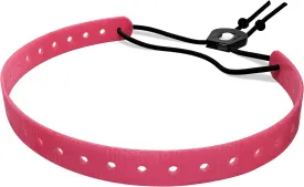 Replacement 3/4" Biothane Bungee Dog Collar Strap Pink - Compatible with E-Collar and Dogtra Remote Training Collars, Adjustable for All Dog Neck Sizes - Wheel Lock Secure - Made in The USA