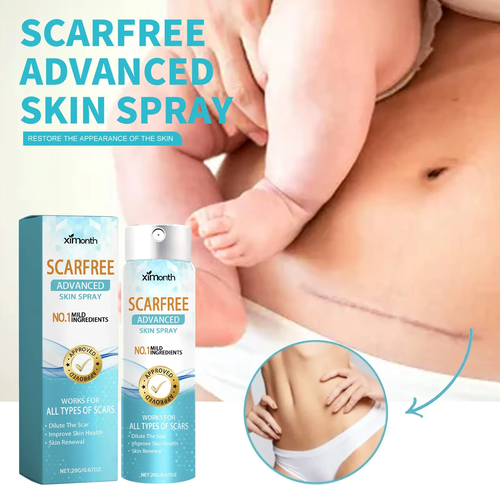 Scar Lightening Body Spray