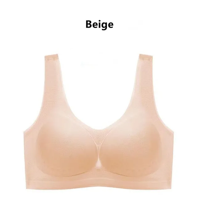 Seamless Wireless Ultra-Thin Bra for Women – Breathable Sleep Bralette & Sports Bra, Summer Vest Top, Plus Size M-5XL