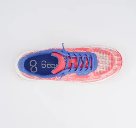 TENHAAG Pink Blue Slip on Trainer