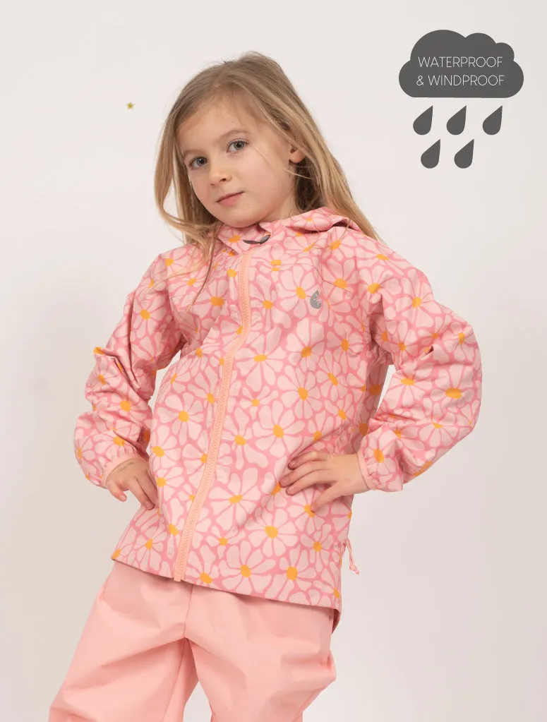 THERM 10K PACKAWAY RAINSHELL JACKET - DAISY