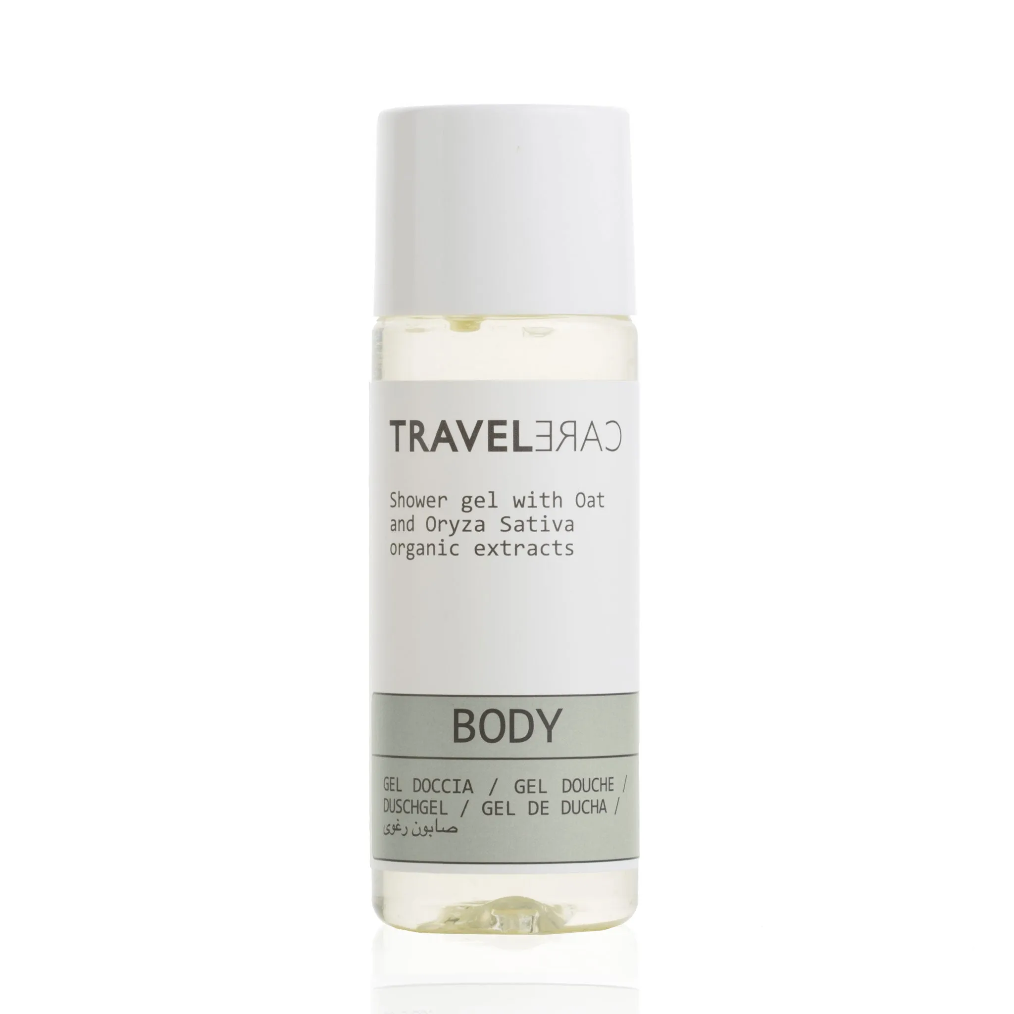 TravelCare Shower Gel, 30ml (Case of 300)
