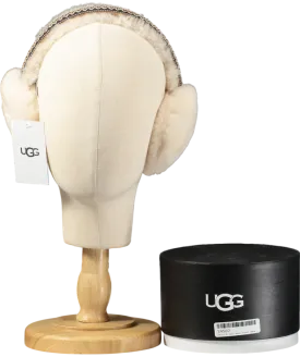UGG Cream Tasman Sheepskin Earmuffs
