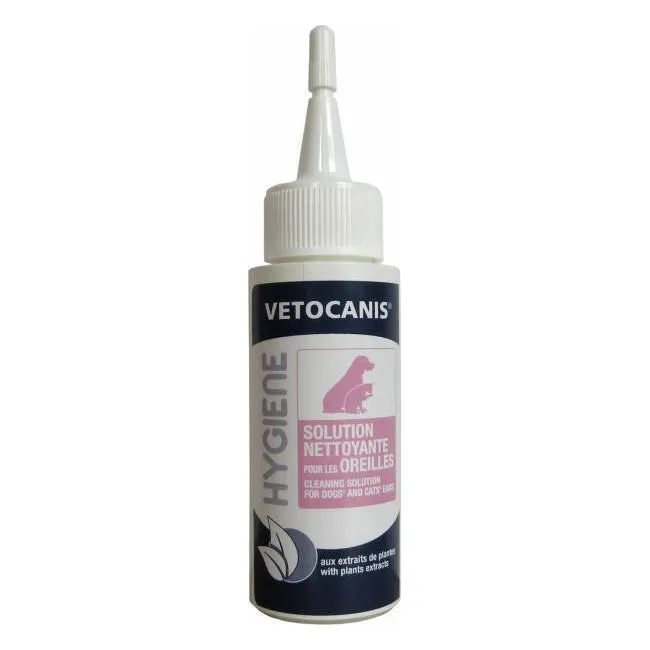 Vetocanis Dog / Cat Hygiene Ear Cleaning Solution 60ml
