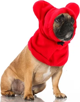 Winter Dog Hats Quiet Ears for Dogs Ear Muffs Pet Neck Warmer Scarf Hoodie Noise Protection Cover Beanie Head Wrap Costume for Medium to Large Pet Cats