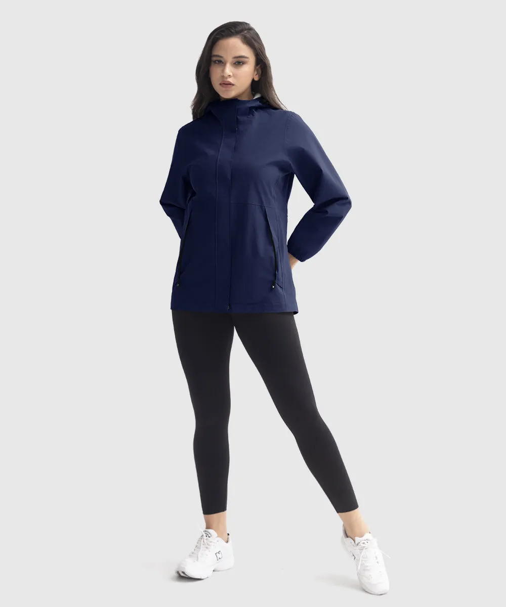 Women's Hood Cycling Bike Waterproof Jackets