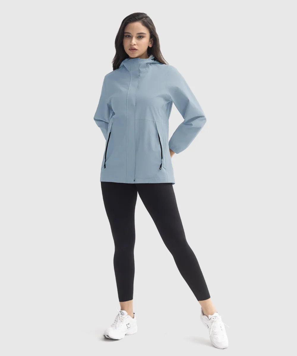Women's Hood Cycling Bike Waterproof Jackets