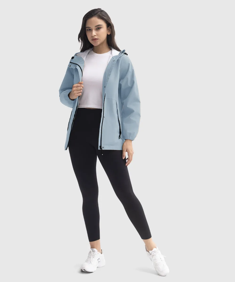 Women's Hood Cycling Bike Waterproof Jackets
