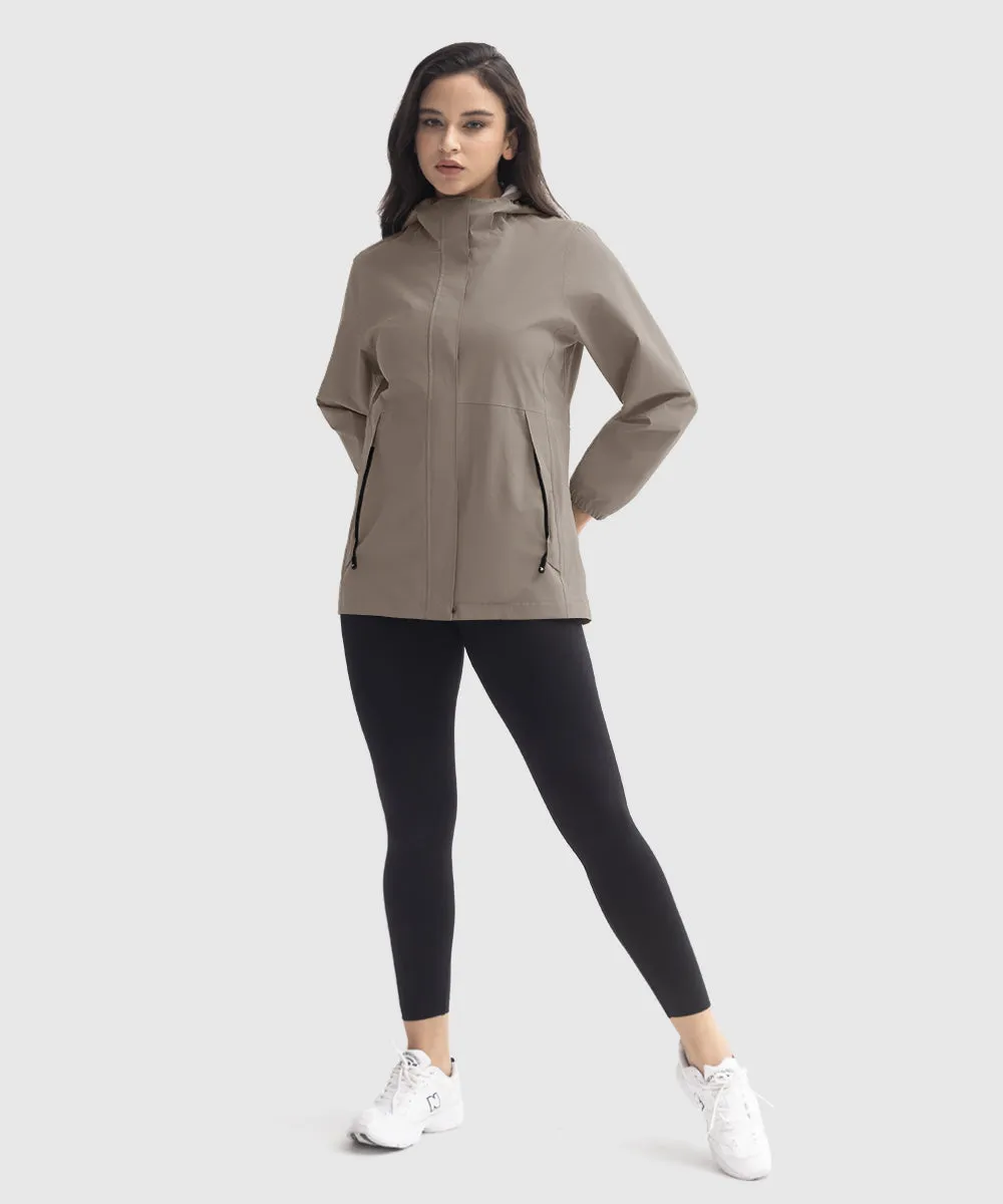 Women's Hood Cycling Bike Waterproof Jackets