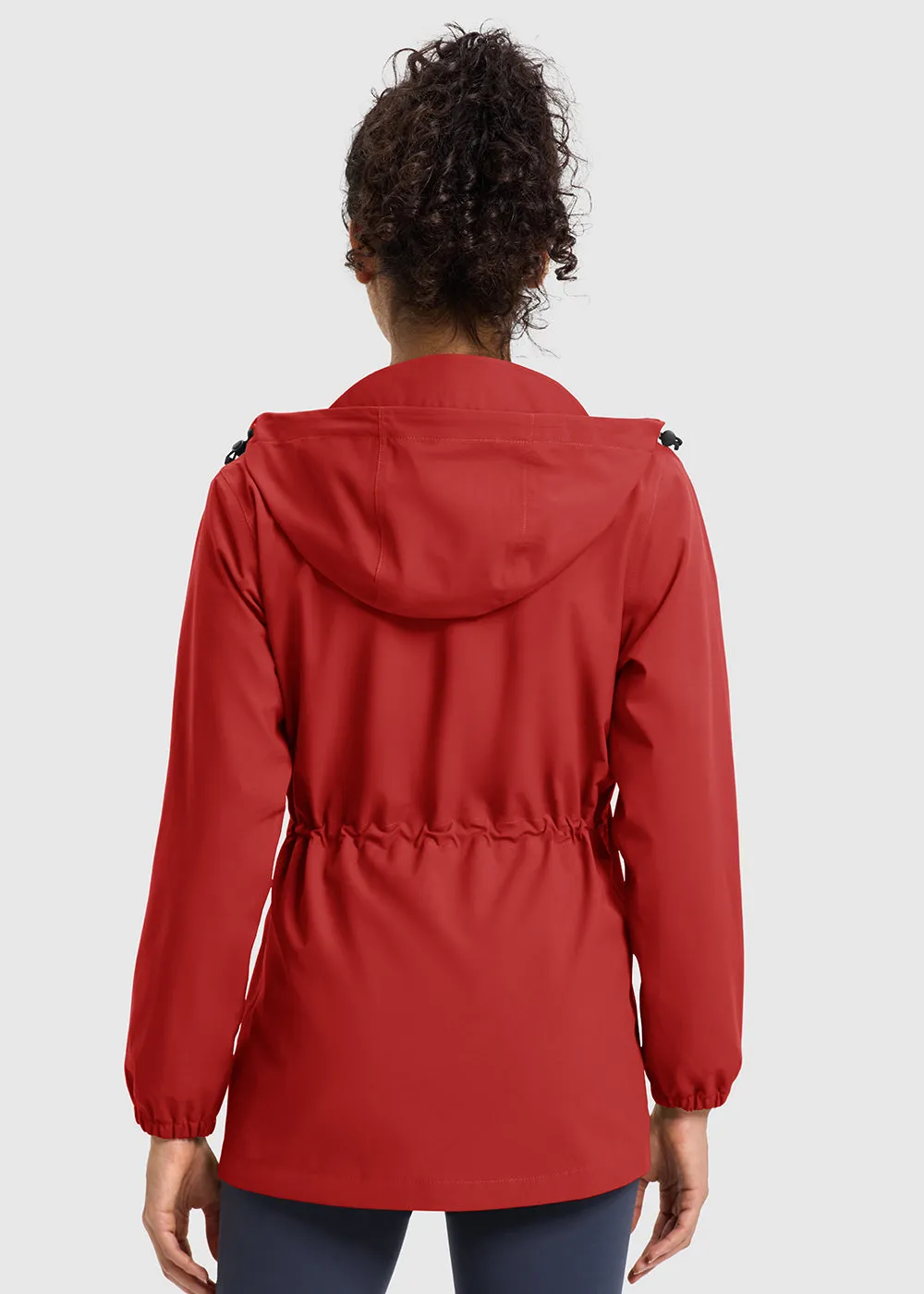 Women's Hood Cycling Bike Waterproof Jackets