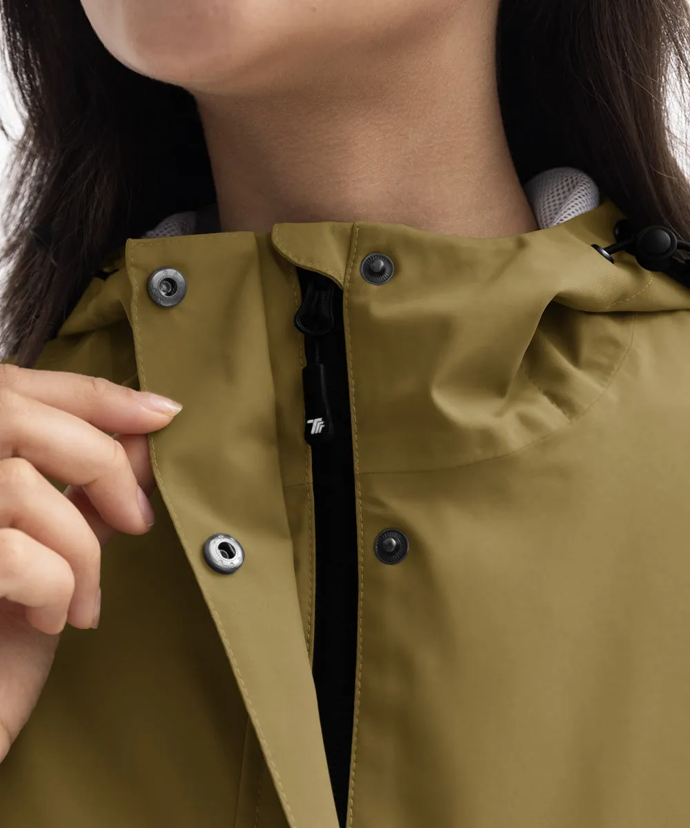 Women's Hood Cycling Bike Waterproof Jackets