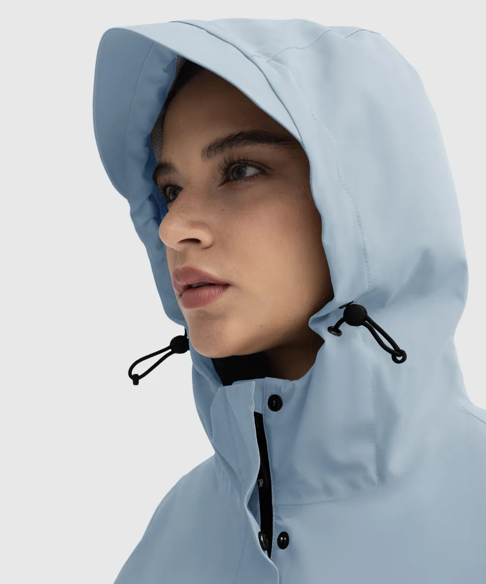 Women's Hood Cycling Bike Waterproof Jackets
