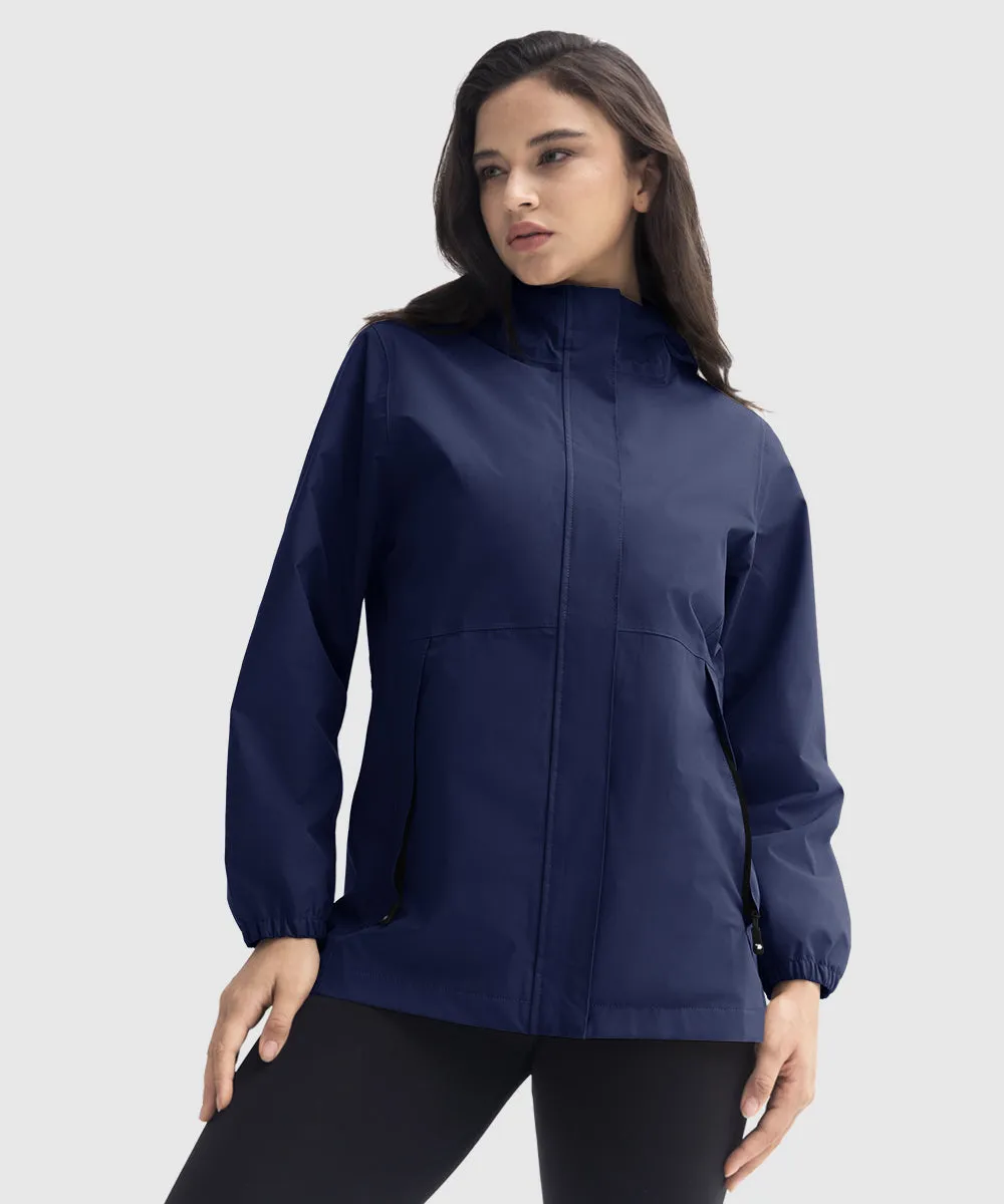 Women's Hood Cycling Bike Waterproof Jackets
