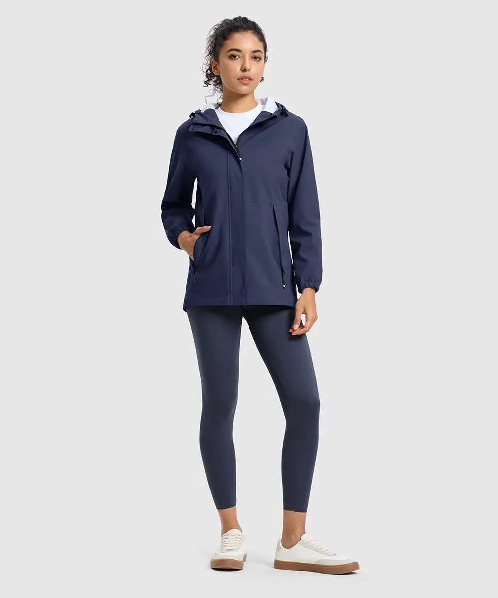 Women's Hood Cycling Bike Waterproof Jackets