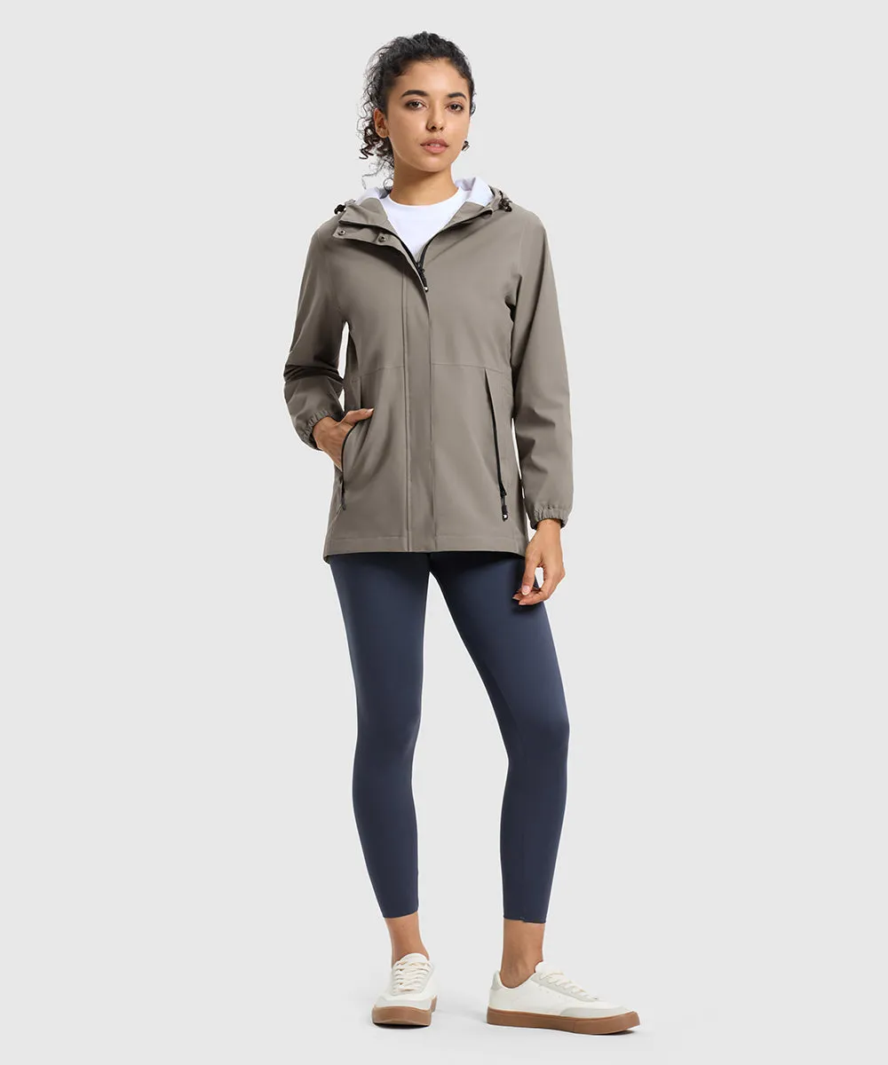 Women's Hood Cycling Bike Waterproof Jackets